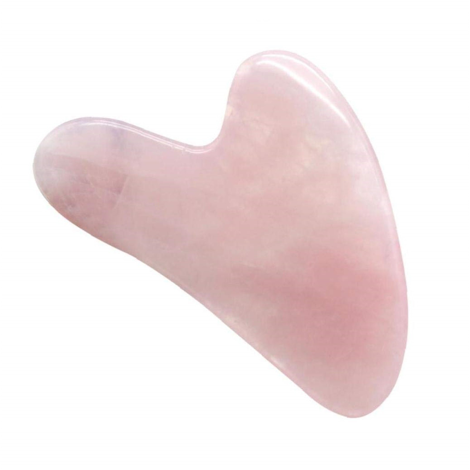 Natural Pink Quartz Jade Guasha Stone Massage Board Jade Gua Sha Scraper for Face Neck Skin Lifting Remover Beauty Care