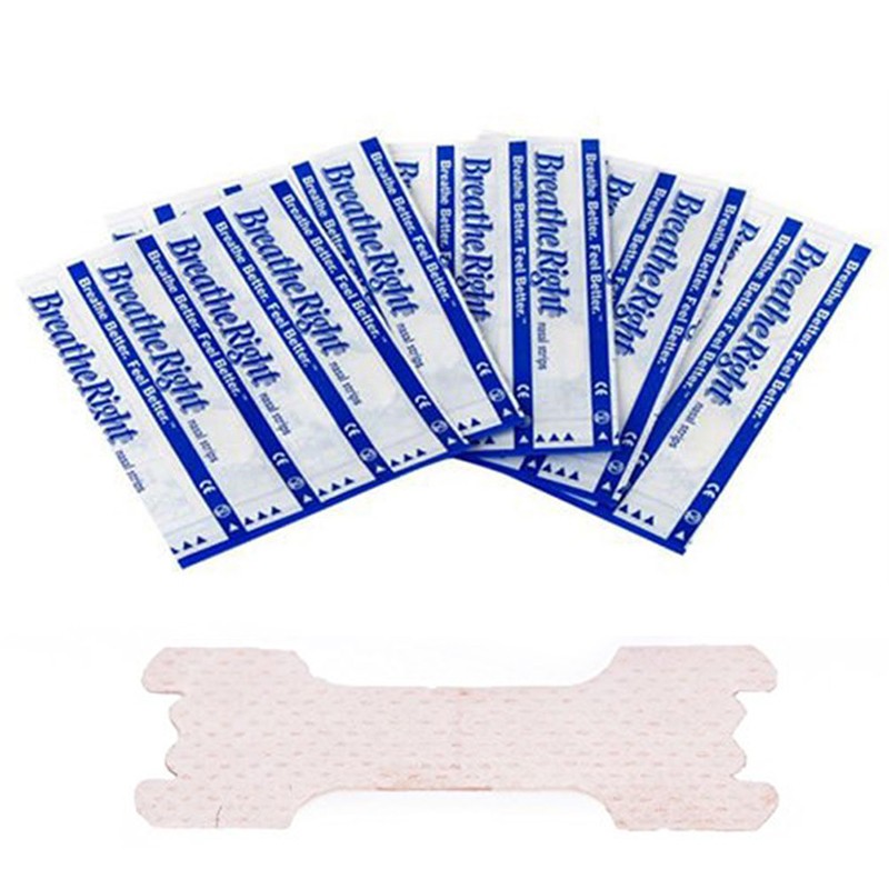 100/300/500pcs Nasal Strips Breathe Anti Snoring Stickers Nose Ventilation Sticker Pads Stop Snoring Relieve Stress Health Care