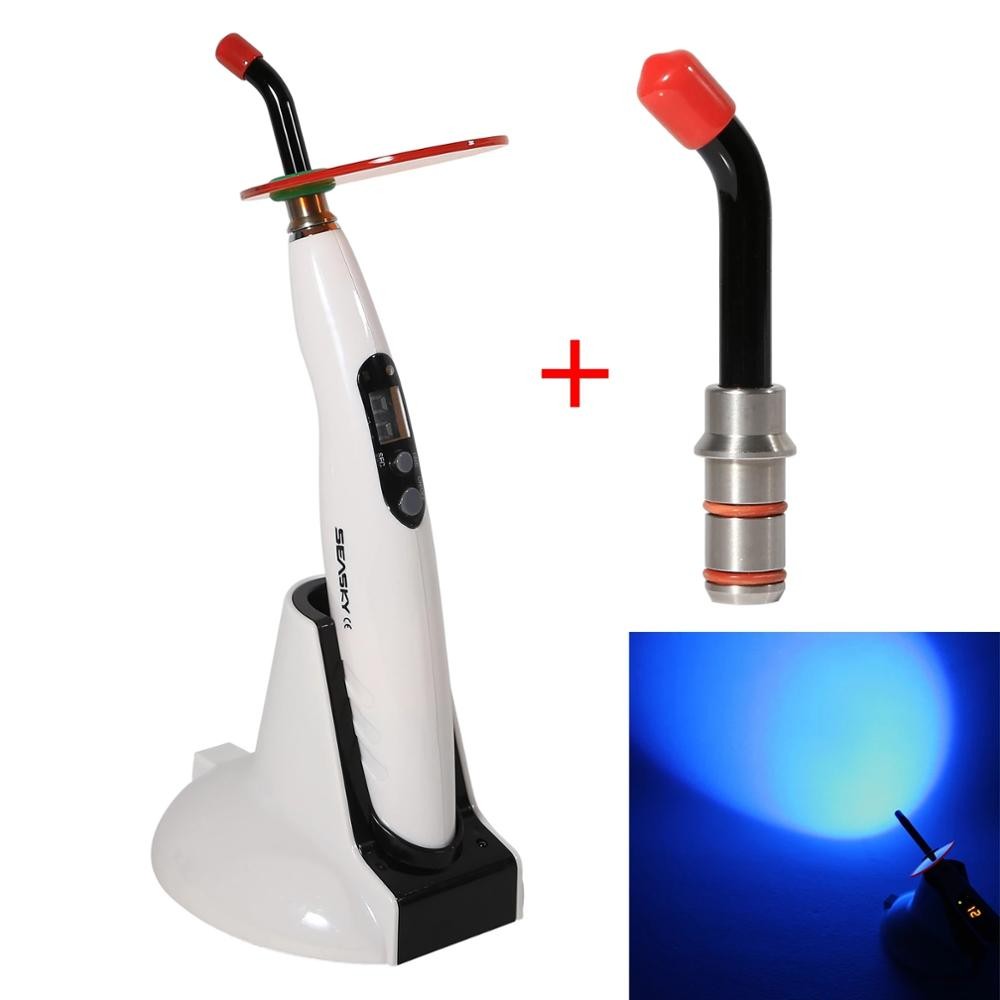 Dental 5W Wireless LED Nail Drying Light Therapy Light 1400mw Curing Tips Applicator T4 Adjustable Working Time Accelerate Hardening