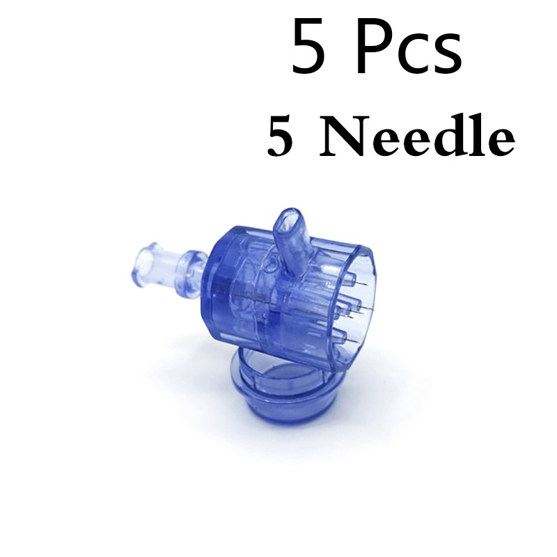 Disposable 5 Needles 9 Needles Tip Cartridge Negative Pressure For EZ Vacuum Mesotherapy Gun Injector Accessories Wholesale