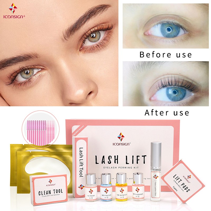 ICONXINE Upgrade Version Lash Lift Kit Lash Lift & Lash Tint Eyebrow Tint Kit Sell Together Eyelashes Perm Eyelash Growth