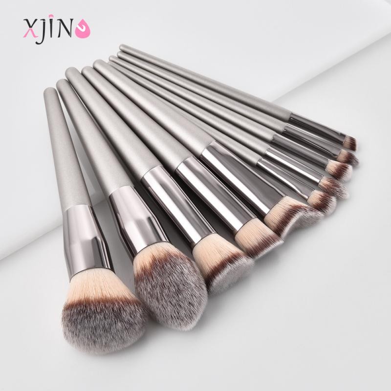 XJING 10/14/20pcs Professional Makeup Brushes Eye Shadow Make Up Brush Blending Kit Eyeliner Eyebrow Foundation Cosmetic Brushes Kit