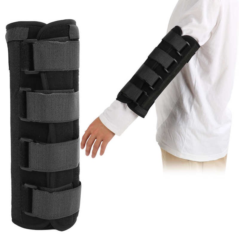 Arm Splint The forearm splint is firmly fixed to the arm fracture to restore the arm