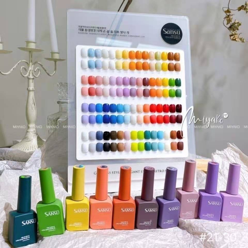 New 60 Fashion 15ml Gel Nail Kit Enamel Varnish Nail Color Set for Nail Art Design Various Bottles Nail Gel Learner Set