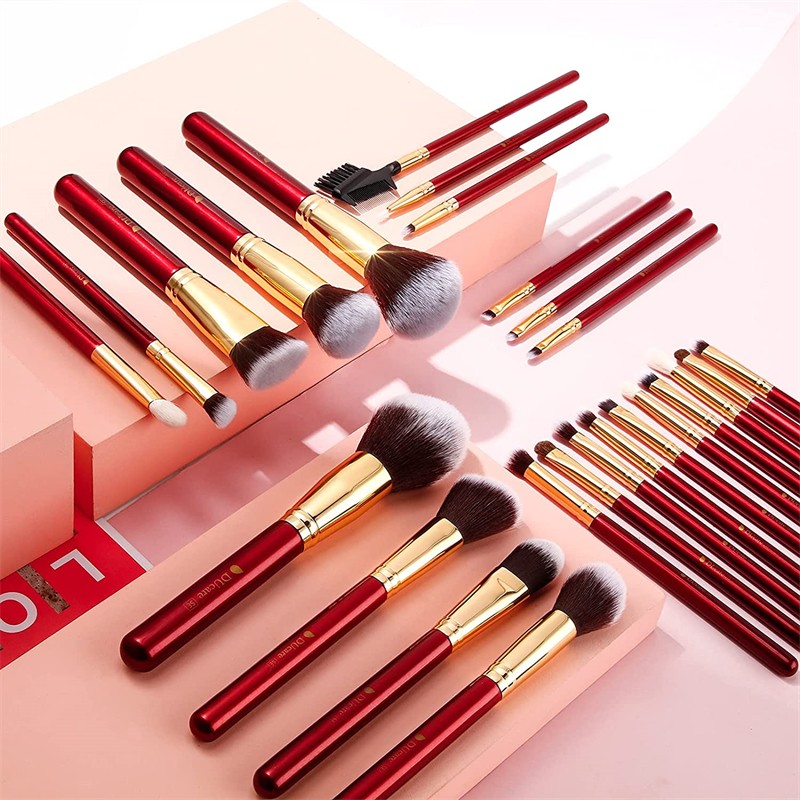 DUcare 8-27 Makeup Brushes Set Synthetic Goat Hair Powder Cosmetic Eyeshadow Foundation Blush Blending Makeup Brush Maquiagem