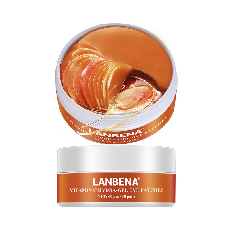 LANBENA Eye Mask Deep Moisturizing Eye Patch Gel Pad Anti Wrinkle Remove Dark Circles Whitening Brightening Eye Care TSLM1