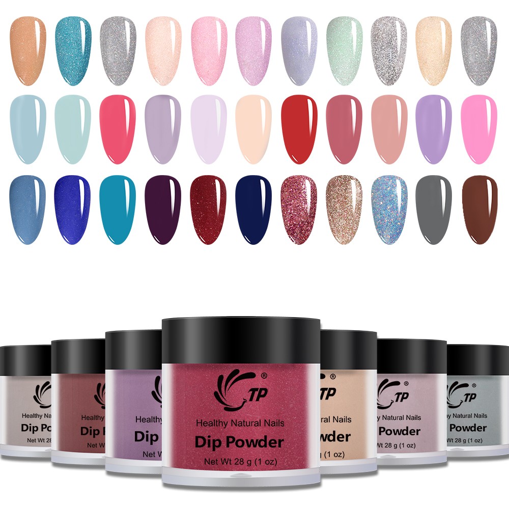 TP - Long Lasting Nail Dipping Powder, 28g, Acrylic, Without Lamp, Manicure System, Natural Drying