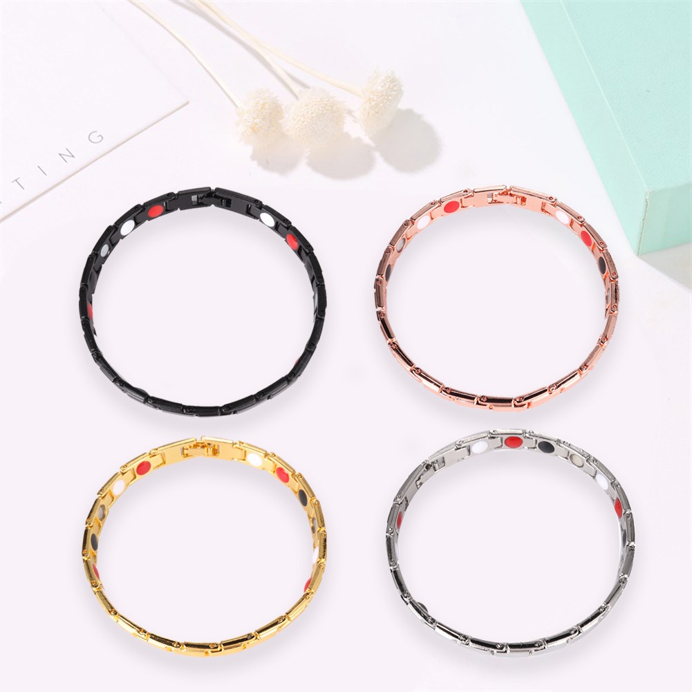 Weight Loss Men Couple Magnet Bracelet Slimming Removable Bangle Relieves Fatigue Magnetic Therapy Health Care Jewelry