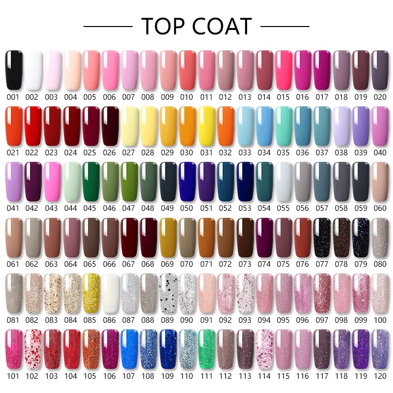 KOSKOE Gel Nail Polish Set 2/4/6pcs Hybrid Varnish Soak Off Gel UV LED Glitter Vernis Semi Permanent Nail Art Gel Polish Kit