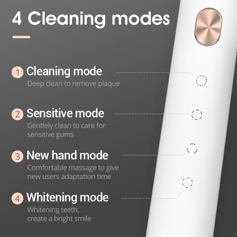 SOOCAS X3U Sonic Electric Toothbrush Ultrasonic Automatic Upgraded USB Rechargeable Fast chargeable Adult Waterproof Tooth Brush