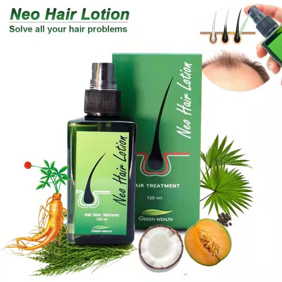 Paradise Made in Thailand Original New Hair Lotion Green Wealth Bangkok Herbs Treatment Regrowth Anti Loss Shampoo 120ml