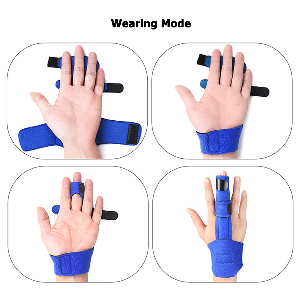 First Aid Finger Splint Immobilizer Medical Thumb Waist Support Adjustable Thumb Brace Stabilizer Guard Spica Support Thumb Care