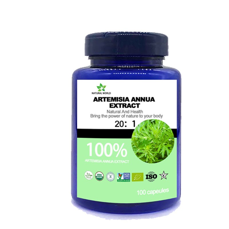 Natural Botanical Formula Artemisia annua Extract 100 caps/bottle Artemisinin Improving Immune