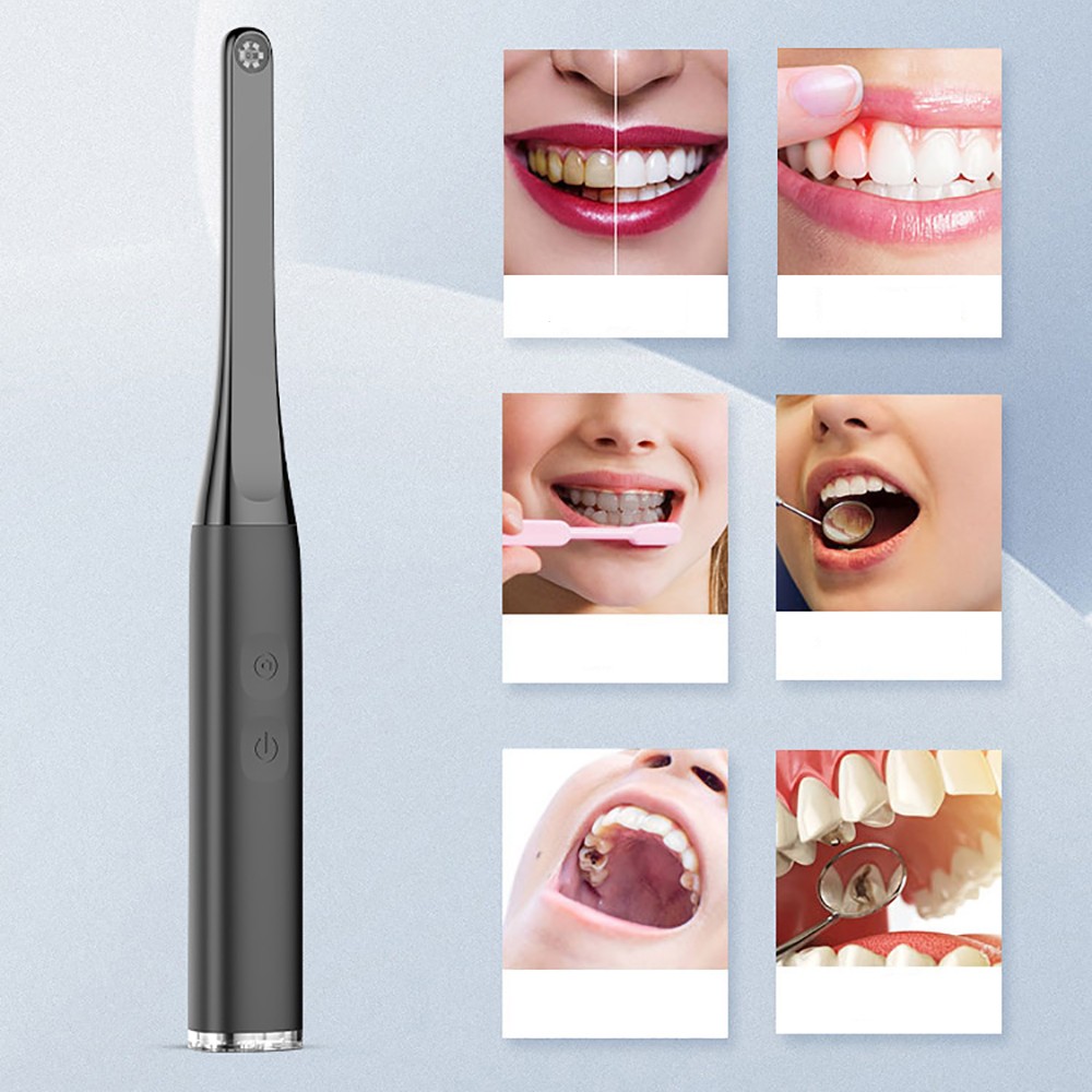 Dental USB Intraoral Camera Oral Endoscope Real Time Video 6 LED Light Sources Both for IOS and Android Phone