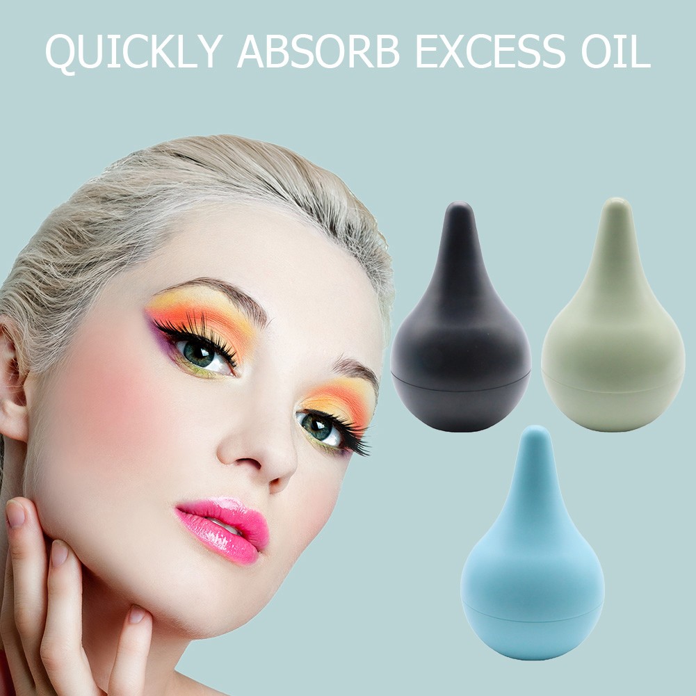 Facial Oil Absorbent Roller Volcanic Stone Blemish Remover Facial T-Zone Oil Removal Rolling Stick Ball Facial Massage Device Women