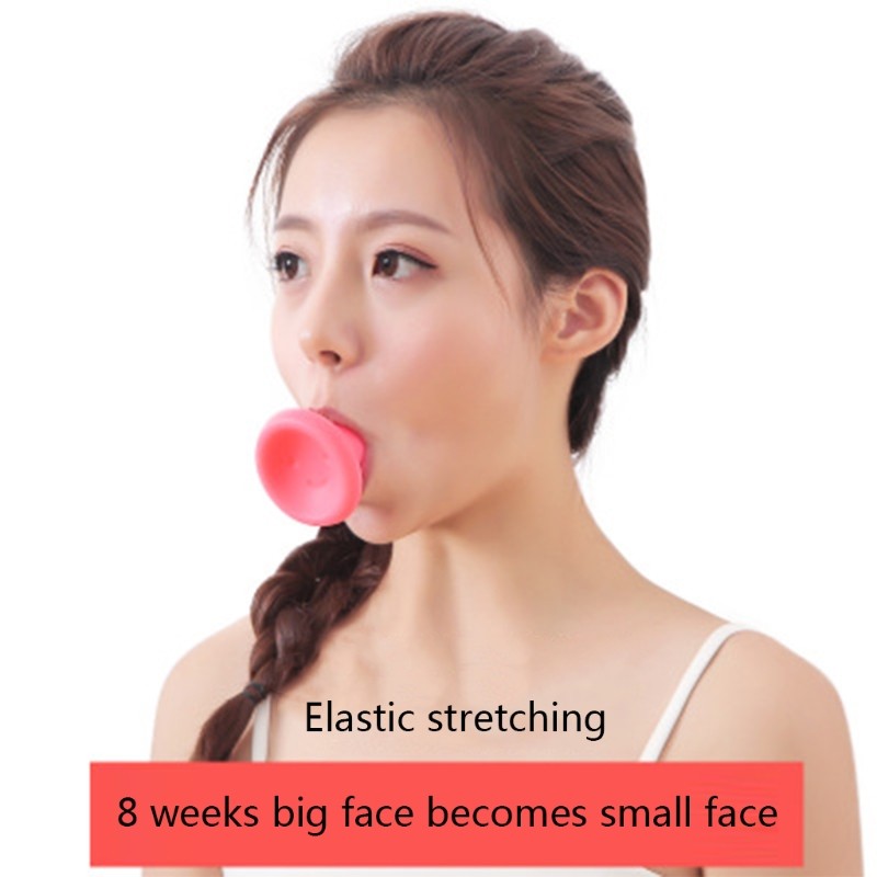 Silicone V Face Facial Lifter Double Chin Slim Skin Care Tool Firming Expression Exerciser Removal Masseter Muscle Line