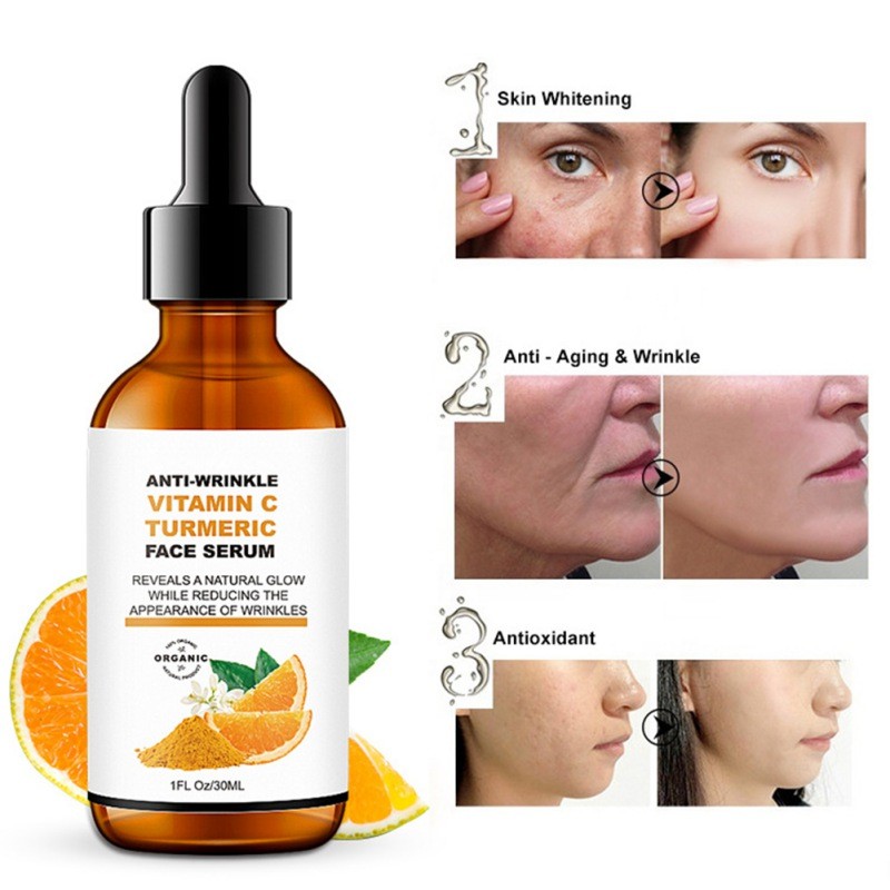 Practical Skin Serum Moisturizing VC Brightening Serum Melanin Anti Aging Liquid Skin Whitening Serum Face Shop