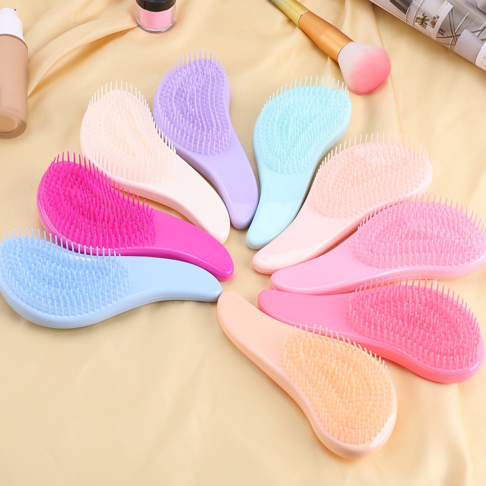 Anti Static Massage Detangling Comb Massage Hair Brush Styling Tangle Shower Massage Hairbrush Comb Salon Hair Styling Tools