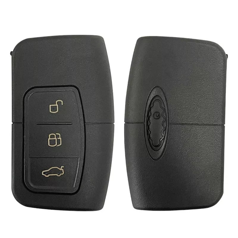 CN018048 Aftermarket 3 Button Smart Card Key For 2006-2011 Ford C-Max Focus Mondeo Kuga 5WK48794 ID63 Chip 433Mhz 3M5T-15K601-DC