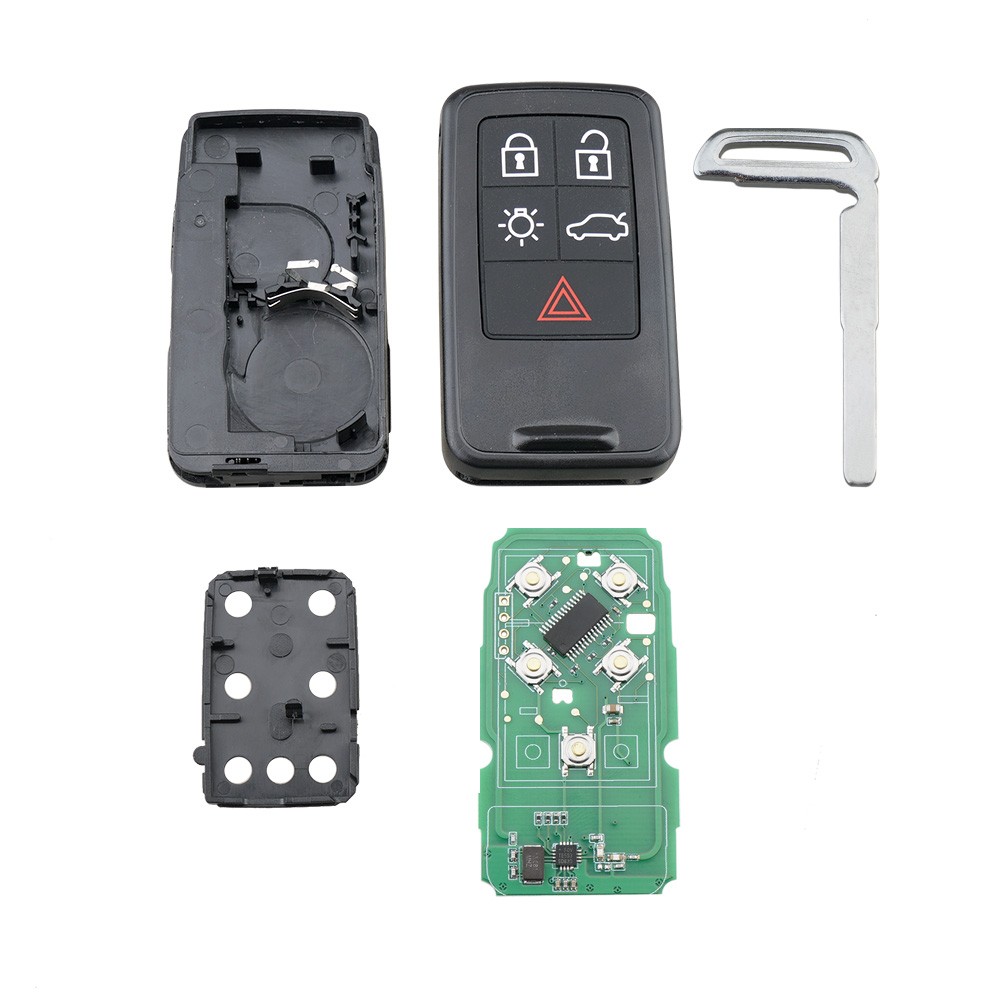 Remote Key for Volvo Smart Car Key Fob KR55WK49264 for Volvo XC60 S60 S60L V40 V60 S80 XC70 KYDZ ID46/7953 Chip 433Mhz