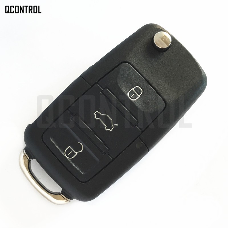 QCONTROL Car Auto Remote Key DIY For VW/Volkswagen Caddy/EOS/Golf/Jetta/Sirocco/Tiguan/Touran 1K0959753G/HLO 1K0 959 753G