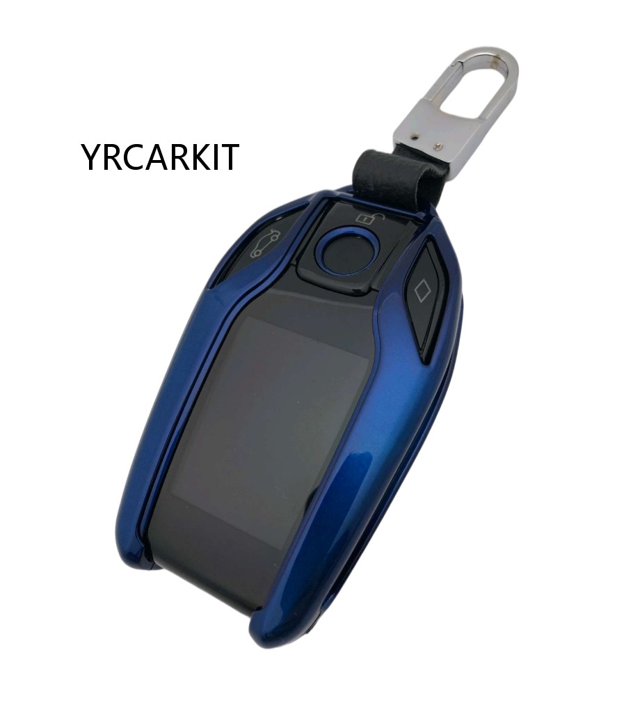 YRCARKIT اكسسوارات السيارات LCD مفتاح ذكي حالة سبائك الزنك المواد CF400 CF500 انخفاض واقية عالية الجودة