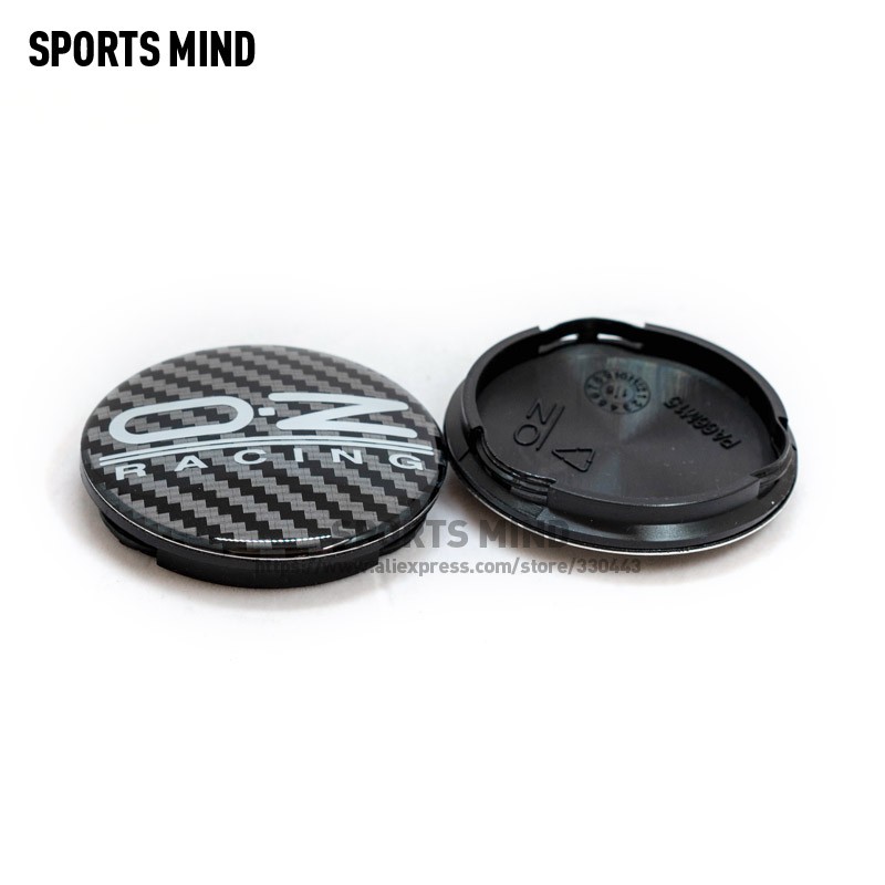 4pcs/lot Black 62mm OZ Racing Car Wheel Center Hub Caps Alloy Wheel Rim Center Hub Cap Cover M595