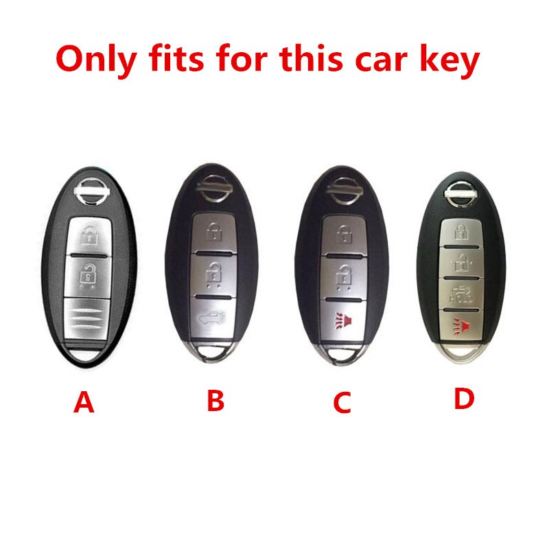 Car Key Ring Protector For Nissan Qashqai J10 J11 X-Trail t31 t32 Kicks Tiida Pathfinder Murano Note Juke 370Z Cube Micra