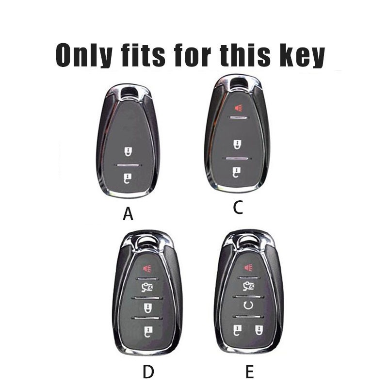 Leather For Car Key Case Auto Key Protection Cover For Chevrolet New Malibu XL Equinox Car Holder Shell Car Styling Accessories