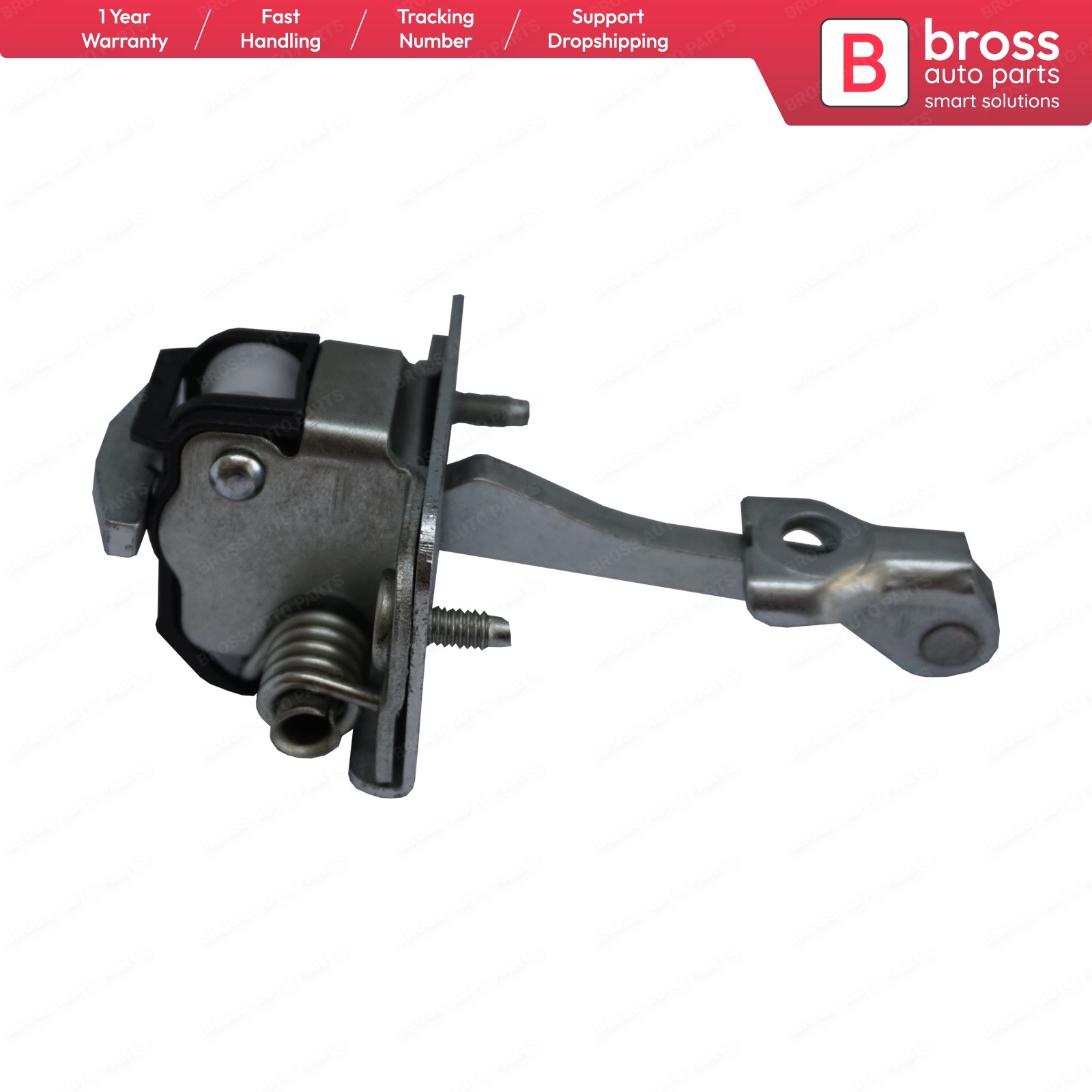 Bruce BDP768 Front Door Hinge Stop Check Belt Limiter 9181P2 for Berlingo 2008-2017, Partner 2008-2017, Partner Teepee 2008-2017