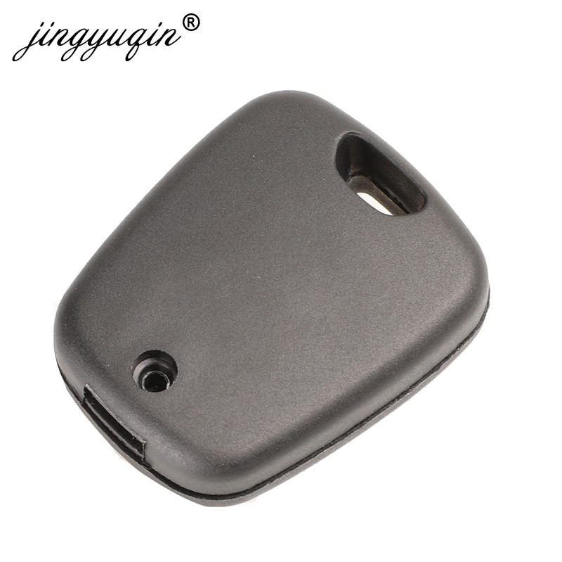 jingyuqin 20pcs For Toyota Peugeot 107 206 207 306 307 407 Citroen C1 C4 Car Key Shell Fob Replacement 2BTN Remote Case No Logo