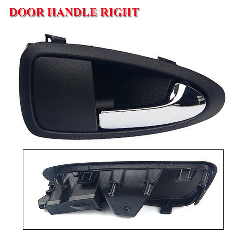 6J0837114A New Black ABS Auto Car Front Interior Right Side Door Handle Interior Accessories Fit For Seat Ibiza 2009 2010 2011 2012