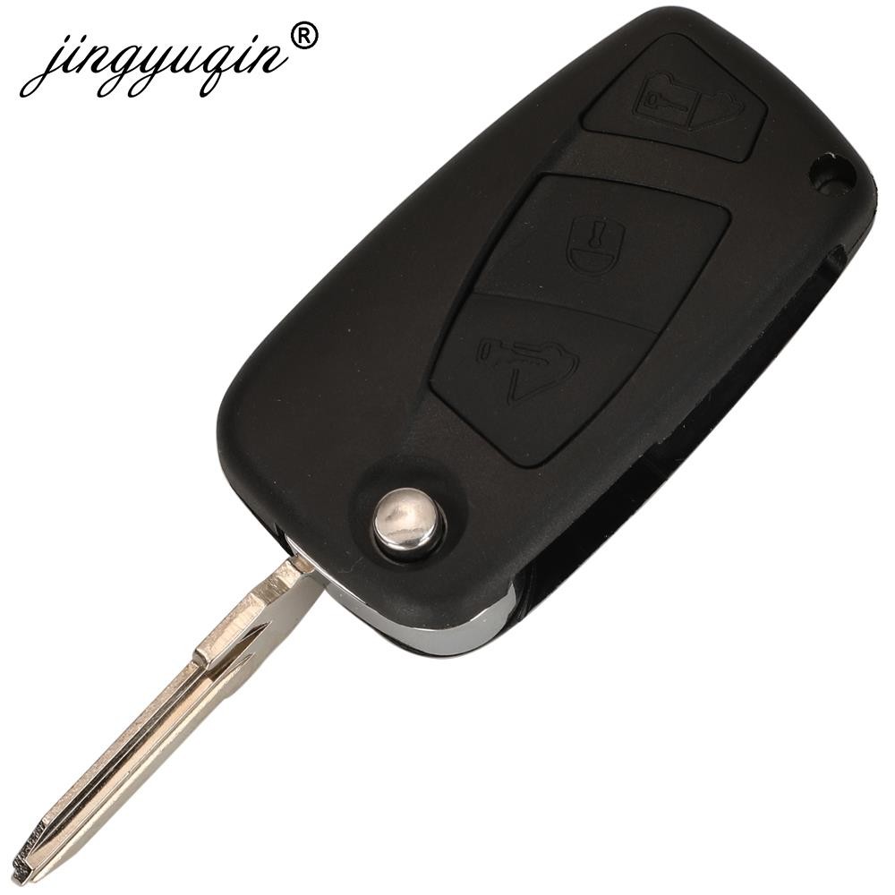 jingyuqin Folding Car Remote Key Shell Case For Fiat Iveco Daily MK4 2006 2007 2008 2009 2010 2011 GT10 Flip Key