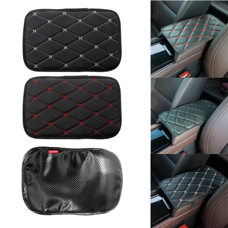 Car Armrest Cushion Pad Soft Memory Armpit Auto Center Console Fender Cushion PU Car Armrest Cover Box Protector