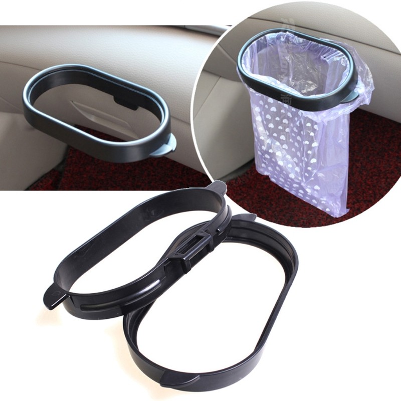 Car Organizer Garbage Bag Garbage Bin Rack Hanger Garbage Bag Frame Hanging Bucket Car Home Universal