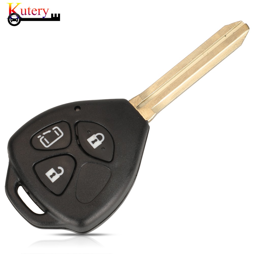 Kutery 44010 Remote Smart Car Key Fob Replacement Toyota Alphard 2005 2006 2007 2008 2009 314.3Mhz 4D67Chip 3/4 Buttons