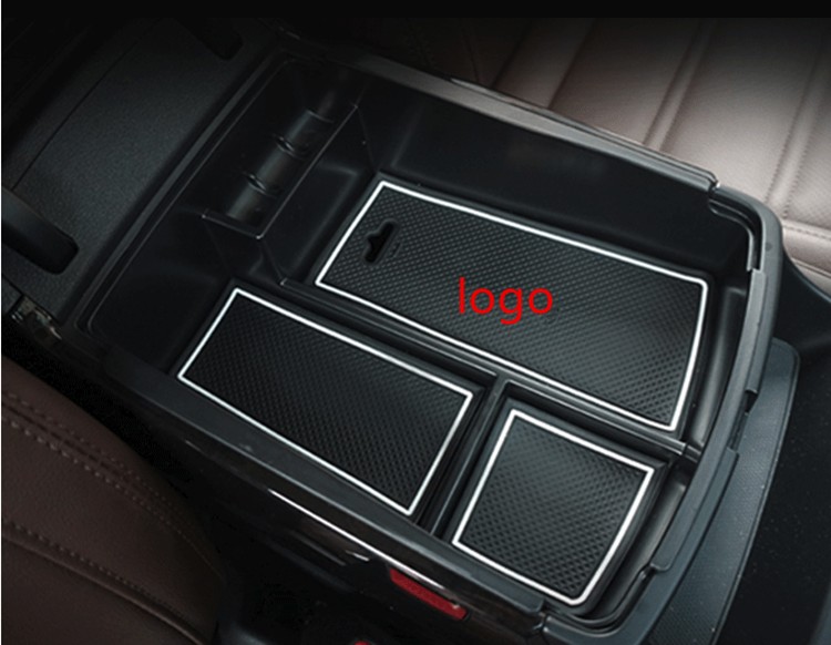 Armrest Container Storage Box Container Tray For Kia Sorento 2015 2016 2017 Intimate Car Organizer Styling Accessories