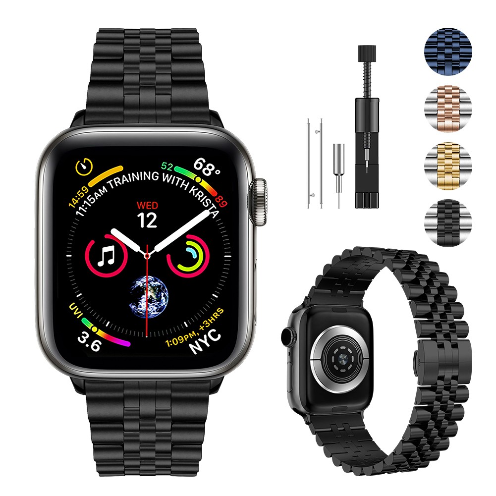 Metal Band for Apple Watch 7 45mm 41mm Band New Stainless Steel Bracelet Wristband for iWatch 6 5 4 3 2 SE 44mm 40mm 42mm Korea