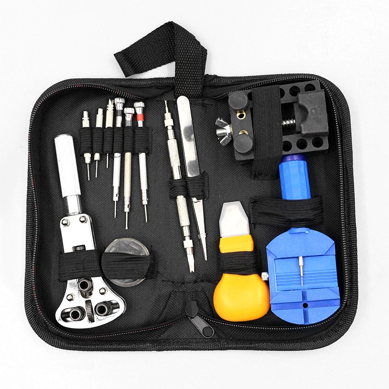 13pcs Repair Tool Kits Watch Lightweight Portable Shell Opener Watch Pin Connect Remover Watch Repair Tool Kit