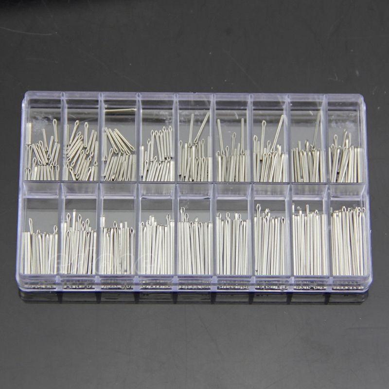 8-25mm 360pcs Stainless Steel Watchmaker Watch Band Link Spring Bar Tool Set 87HB