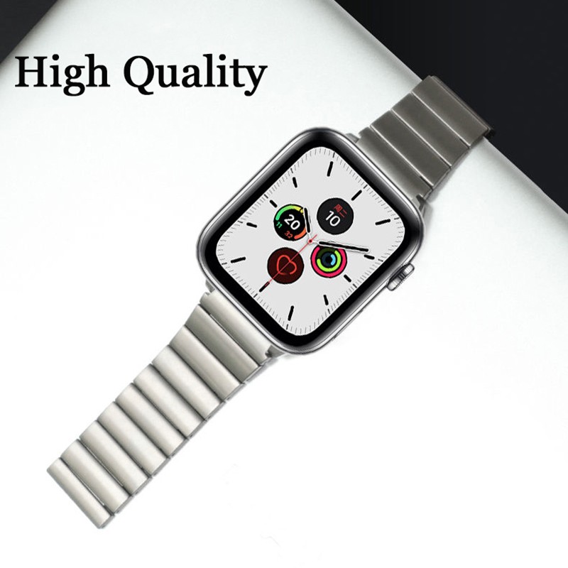 Titanium Strap For Apple Watch Band 44mm 42mm 40mm 38mm 45mm Pure Titanium Bracelet For Iwatch 7 6 Se 5 4 3 Series Accessories