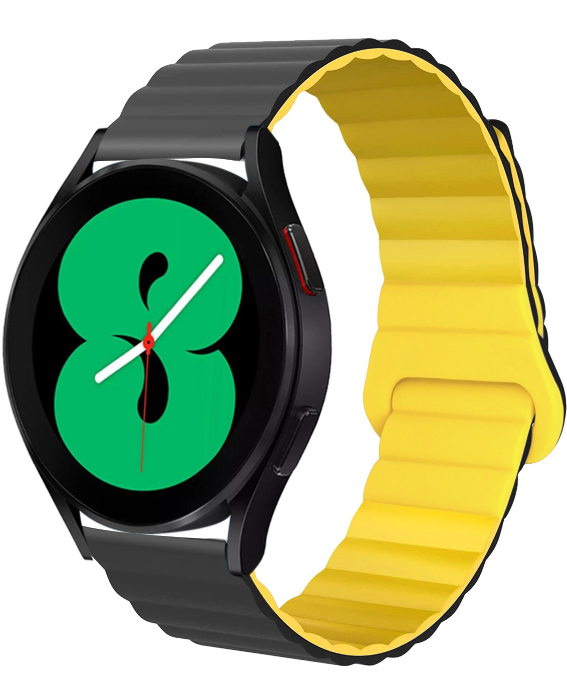 20mm 22mm Band for samsung galaxy watch 4/classic 46mm 42mm/active 2/3 Magnetic Silicone bracelet Huawei watch gt 2/3/Pro strap