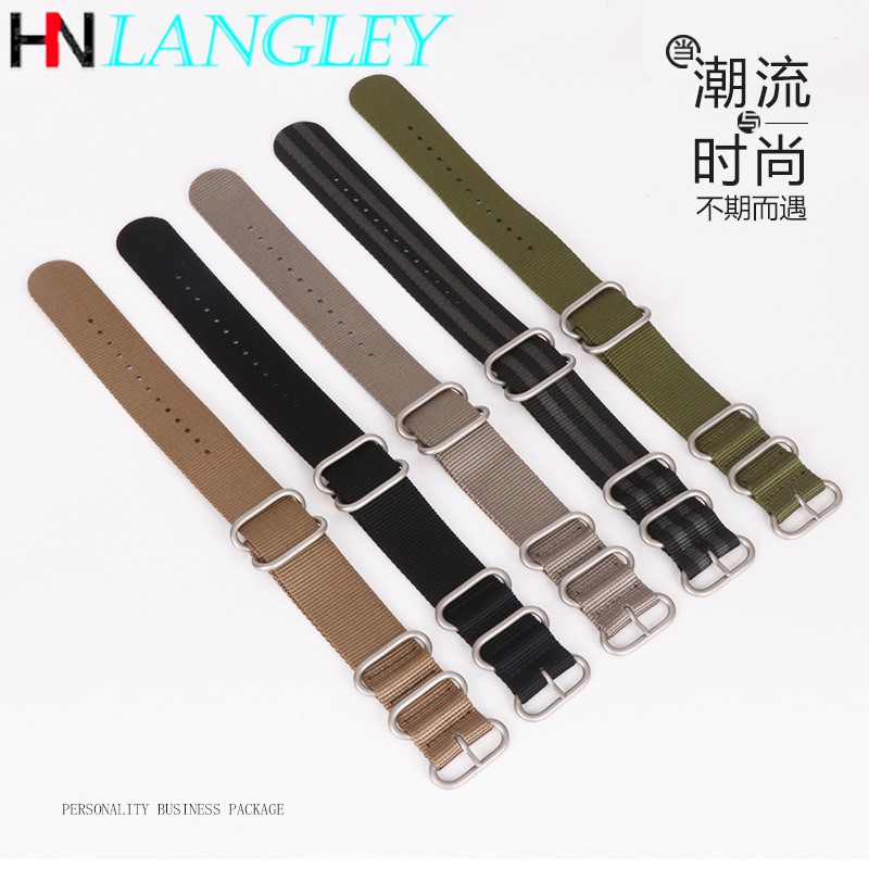 26mm Nylon Watch Strap, For Garmin Fenix3/3HR/5X/6X Plus Finesse 935 60S Nylon Canvas Watch Strap Shining MK1 D2 Bravo