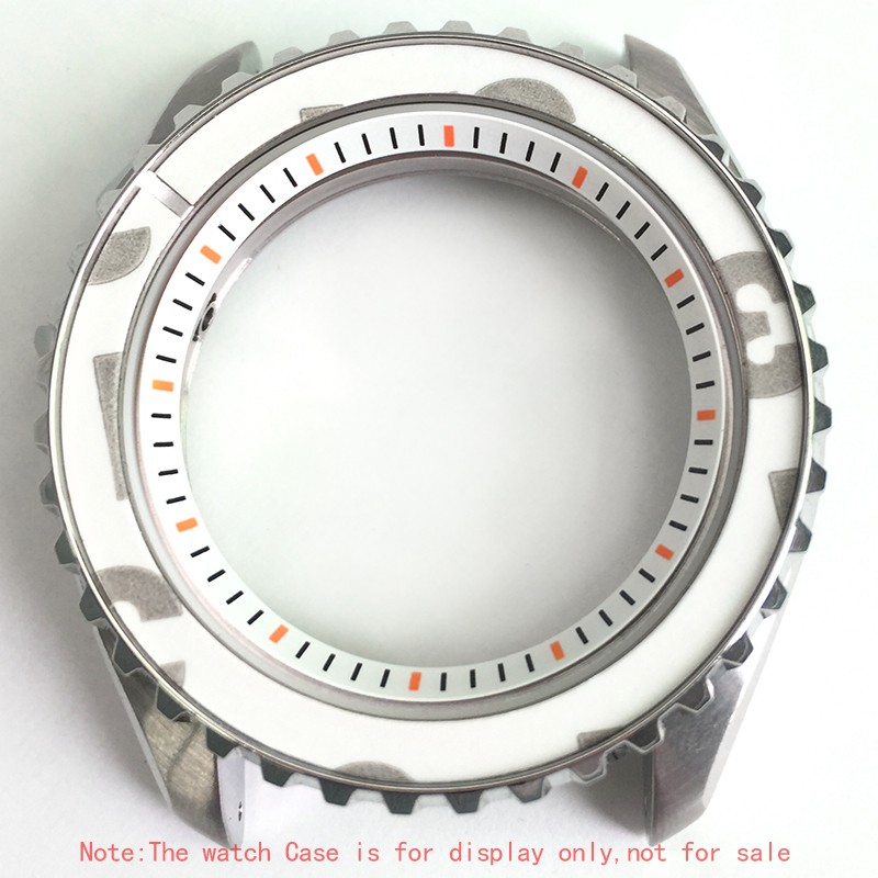 Mod watch chapter ring plastic for Seiko SKX007 SRPD53 for NH35 NH36 movement watch repair tool parts