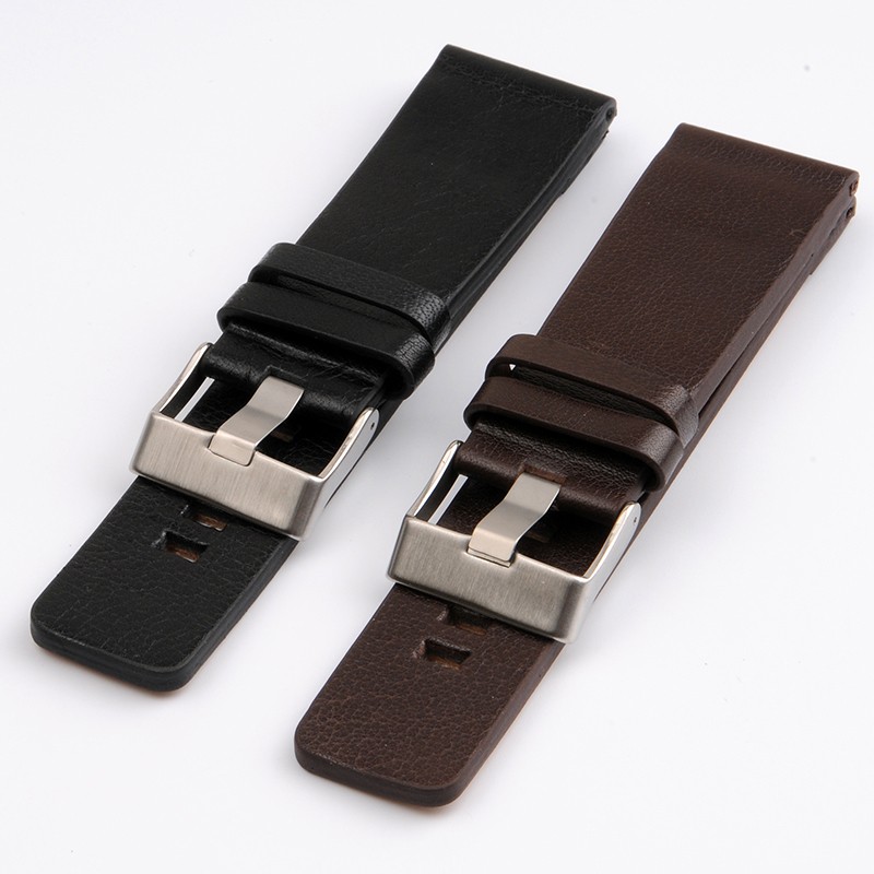 High Quality Genuine Calf Hide Leather Watchbands for Diesel Watch Strap Men Wrist Watch Bands 26mm 27mm 28mm 30mm 32mm 34mm