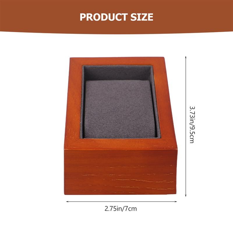 Watch packing box minimalist bracelet jewelry display container wooden organizer