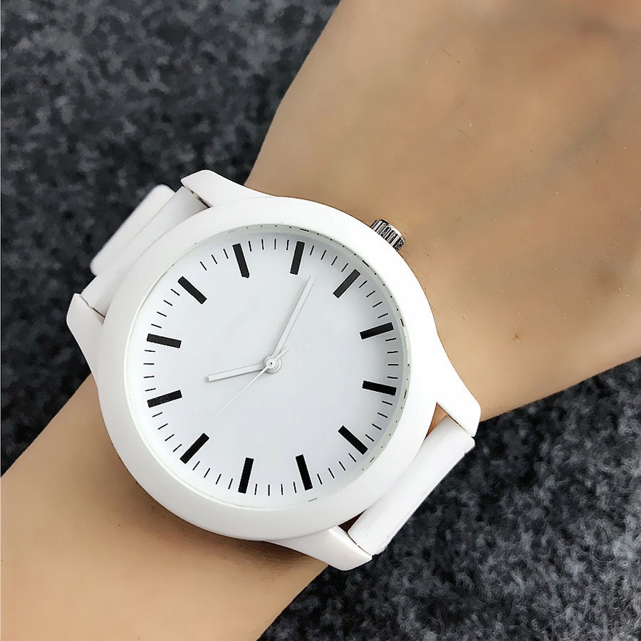 Brand Wrist Watches Fashion Men Women Ladies Girl Couples Crocodile Pattern Quartz Casual Silicone Band Watch LA06