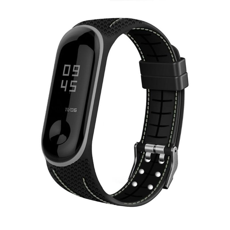 Free Shipping Replacement Honeycomb Silicone Bracelet Watch Band Strap for Xiaomi Mi Band 3 4