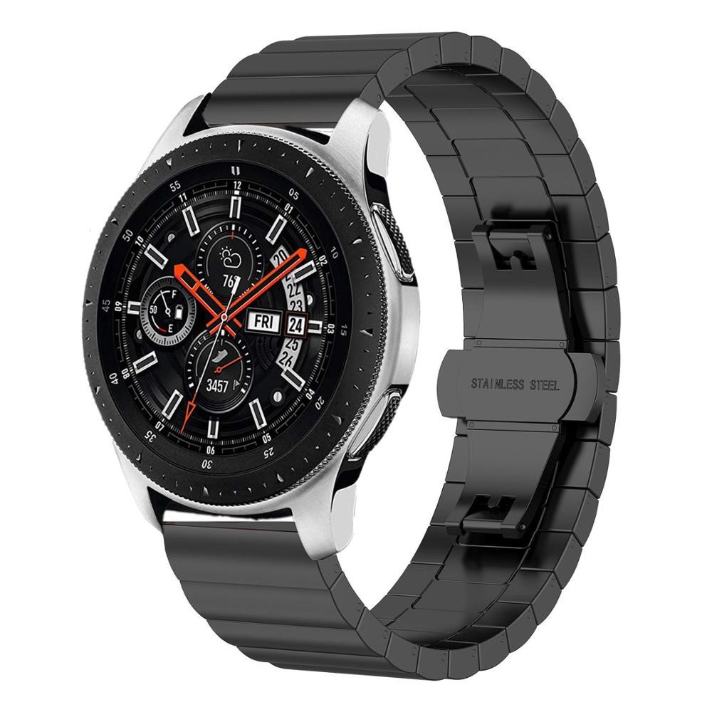 Stainless Steel Band For Samsung Galaxy Watch 46mm/42mm/Active 2 Strap Luxury Gear S3 Frontier Band Huawei Watch GT 2 Bracelet