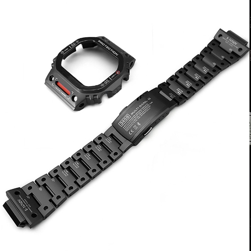 New 5600 5610 G5600E Watchband Metal Bezel Stainless Steel GW-B5600 GW-M5610 Wtach Accessories With Tools